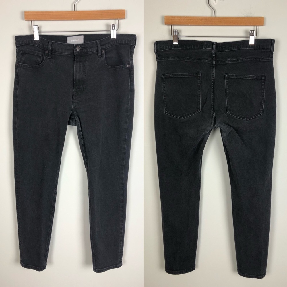 Everlane 32 faded black ankle jeans regular